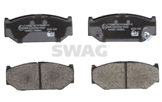 Jeu de plaquettes de frein, frein à disque 33114811 Swag