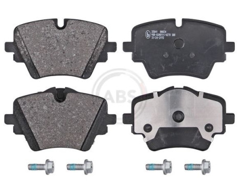 Jeu de plaquettes de frein, frein à disque 35041 ABS