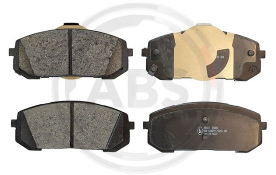 Jeu de plaquettes de frein, frein à disque 35403 ABS