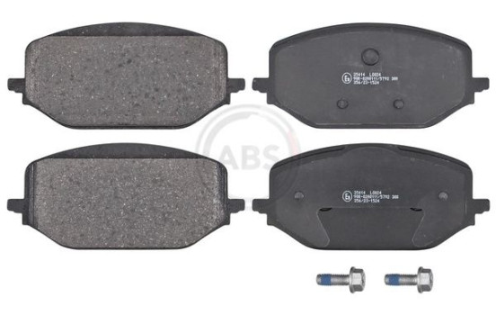 Jeu de plaquettes de frein, frein à disque 35414 ABS