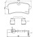 Jeu de plaquettes de frein, frein à disque 8DB 355 025-291 Hella, Vignette 4
