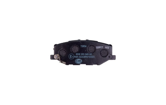Jeu de plaquettes de frein, frein à disque 8DB 355 040-421 Hella, Image 3