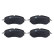 Jeu de plaquettes de frein, frein à disque 8DB 355 042-661 Hella, Vignette 3