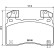 JEU DE PLAQUETTES DE FREIN, FREIN À DISQUE 8DB 8DB 355 040-471 Hella, Vignette 4