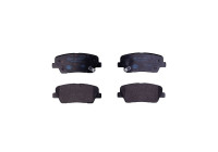 JEU DE PLAQUETTES DE FREIN, FREIN À DISQUE 8DB 8DB 355 041-141 Hella