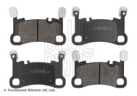Jeu de plaquettes de frein, frein à disque ADBP420153 Blue Print