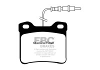 Jeu de plaquettes de frein, frein à disque DP1090 EBC