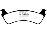 Jeu de plaquettes de frein, frein à disque DP1130 EBC