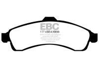 Jeu de plaquettes de frein, frein à disque DP1618 EBC