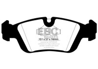 Jeu de plaquettes de frein, frein à disque DP914 EBC