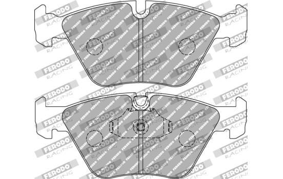 Jeu de plaquettes de frein, frein à disque FCP1073W Ferodo Racing, Image 2