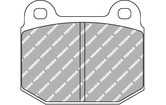 Jeu de plaquettes de frein, frein à disque FCP116R Ferodo Racing