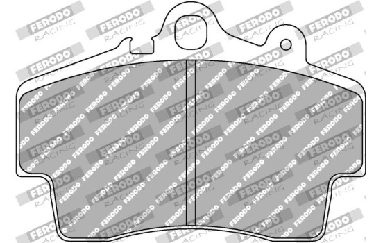 Jeu de plaquettes de frein, frein à disque FCP1307R Ferodo Racing, Image 2