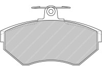 Jeu de plaquettes de frein, frein à disque FCP1312H Ferodo Racing