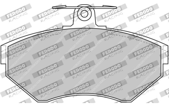 Jeu de plaquettes de frein, frein à disque FCP1312H Ferodo Racing, Image 2