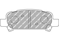 Jeu de plaquettes de frein, frein à disque FCP1333H Ferodo Racing