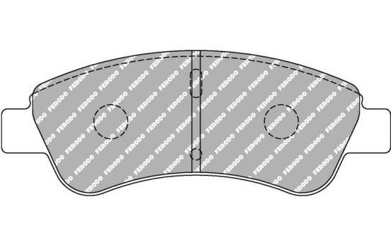 Jeu de plaquettes de frein, frein à disque FCP1399R Ferodo Racing