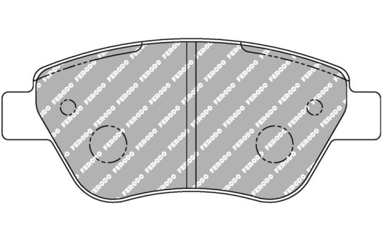 Jeu de plaquettes de frein, frein à disque FCP1466H Ferodo Racing