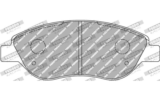 Jeu de plaquettes de frein, frein à disque FCP1468R Ferodo Racing, Image 2