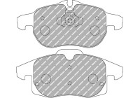 Jeu de plaquettes de frein, frein à disque FCP1520H Ferodo Racing