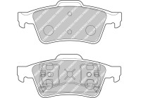 Jeu de plaquettes de frein, frein à disque FCP1540H Ferodo Racing