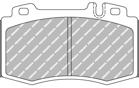 Jeu de plaquettes de frein, frein à disque FCP1661H Ferodo Racing