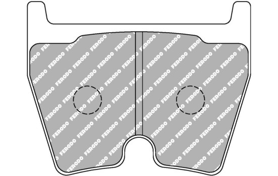 Jeu de plaquettes de frein, frein à disque FCP1664W Ferodo Racing