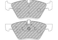 Jeu de plaquettes de frein, frein à disque FCP1773H Ferodo Racing