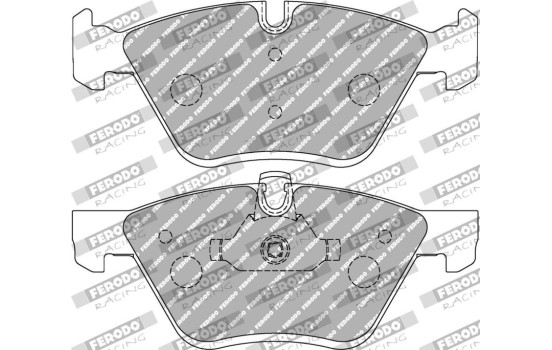 Jeu de plaquettes de frein, frein à disque FCP1773H Ferodo Racing, Image 2