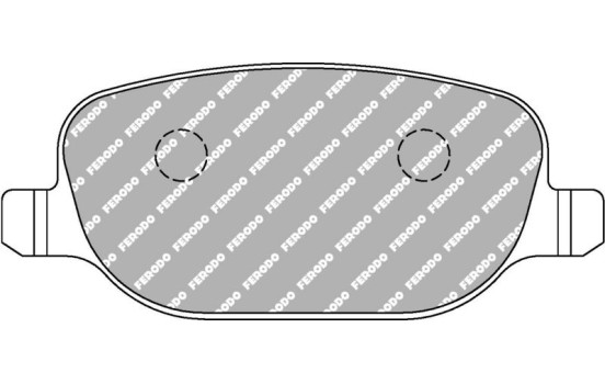 Jeu de plaquettes de frein, frein à disque FCP1795H Ferodo Racing