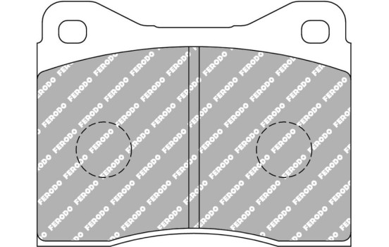 Jeu de plaquettes de frein, frein à disque FCP399R Ferodo Racing