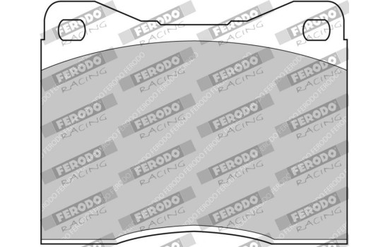 Jeu de plaquettes de frein, frein à disque FCP399R Ferodo Racing, Image 2