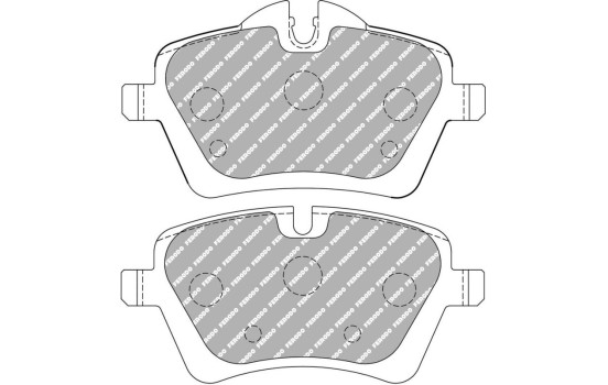Jeu de plaquettes de frein, frein à disque FCP4080W Ferodo Racing