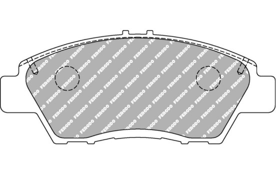 Jeu de plaquettes de frein, frein à disque FCP4404H Ferodo Racing