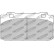 Jeu de plaquettes de frein, frein à disque FCP441R Ferodo Racing, Vignette 2