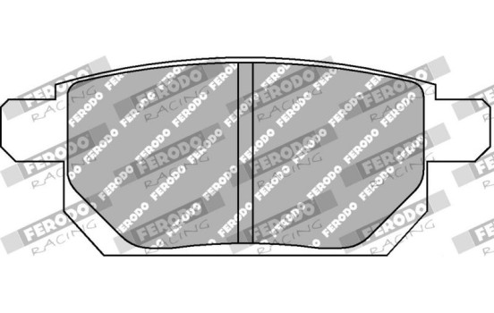 Jeu de plaquettes de frein, frein à disque FCP4430H Ferodo Racing, Image 2