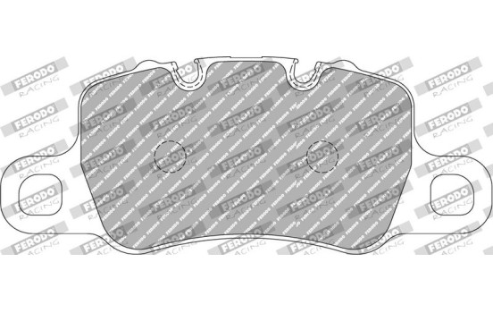 Jeu de plaquettes de frein, frein à disque FCP4665H Ferodo Racing, Image 2