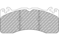 Jeu de plaquettes de frein, frein à disque FCP4711H Ferodo Racing