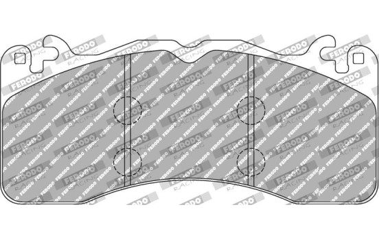 Jeu de plaquettes de frein, frein à disque FCP4711H Ferodo Racing, Image 2