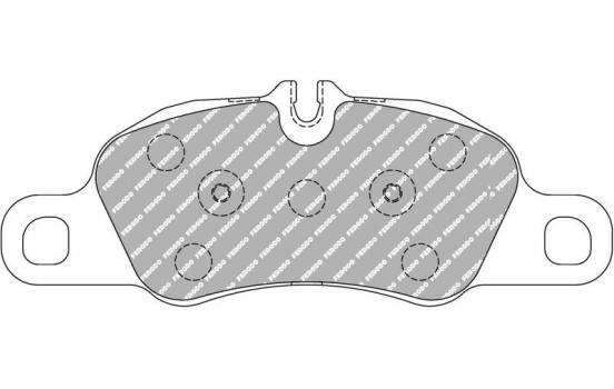 Jeu de plaquettes de frein, frein à disque FCP4805H Ferodo Racing