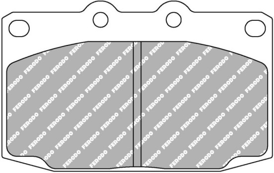 Jeu de plaquettes de frein, frein à disque FCP483R Ferodo Racing