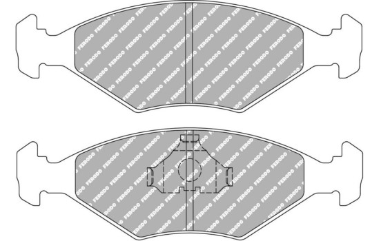 Jeu de plaquettes de frein, frein à disque FCP519R Ferodo Racing