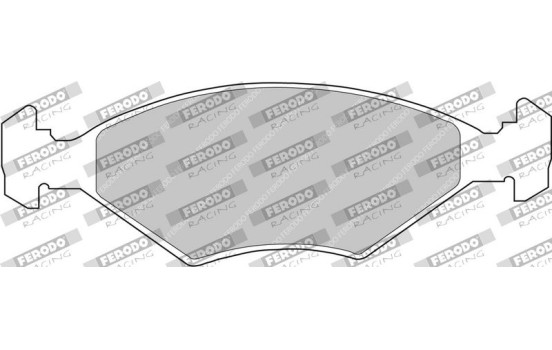 Jeu de plaquettes de frein, frein à disque FCP519R Ferodo Racing, Image 2