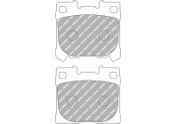 Jeu de plaquettes de frein, frein à disque FCP5262Z Ferodo Racing