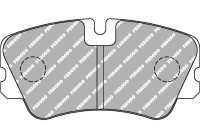 Jeu de plaquettes de frein, frein à disque FCP546R Ferodo Racing