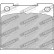 Jeu de plaquettes de frein, frein à disque FCP809C Ferodo Racing, Vignette 2