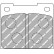 Jeu de plaquettes de frein, frein à disque FCP809H Ferodo Racing