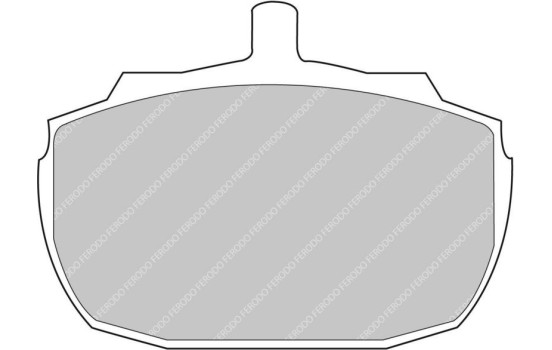 Jeu de plaquettes de frein, frein à disque FCP832R Ferodo Racing