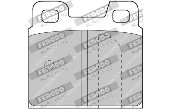 Jeu de plaquettes de frein, frein à disque FCP93R Ferodo Racing, Image 2