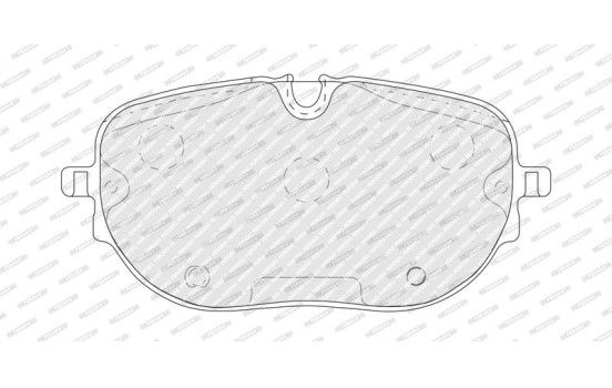 Jeu de plaquettes de frein, frein à disque FDB5555 Ferodo, Image 3